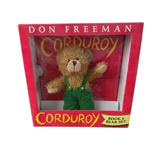 Corduroy Book and Bear Gift Set – Classic Storybook with Plush Toy